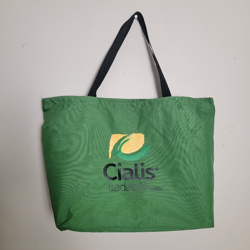 Pharmaceutical Industry Merch Cialis Large Tote Bag